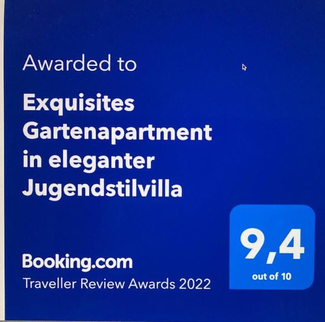 Exquisites Gartenapartment In Eleganter Jugendstilvilla เวียนนา ภายนอก รูปภาพ